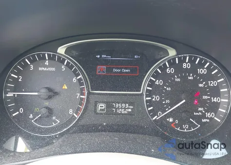 2013 Nissan Altima 2.5 Sl z USA, uszkodzony, nr VIN 1N4AL3AP3DN467906